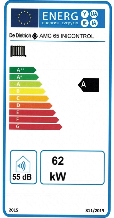 De Dietrich Evodens AMC 65 kW Duvar Tipi Yoğuşmalı Kazan